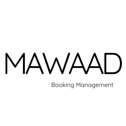 this image is the logo of Mawaad, a lebanese booking app for hairdressers and beauty salons in lebanon